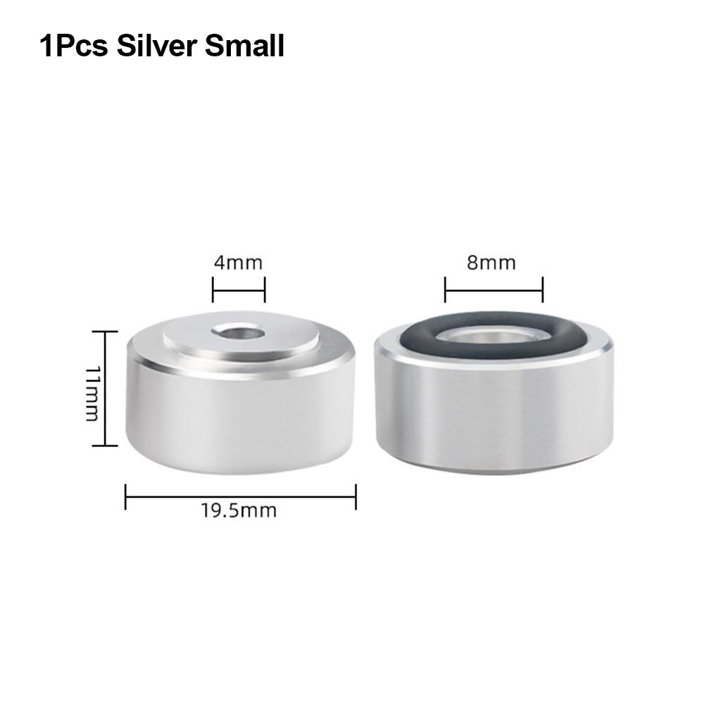 1/4Pcs Isolation Feet Pad Aluminum Alloy Amplifier Base Feet  for Speakers CD Amplifier