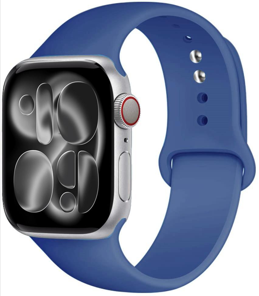 Силиконовый ремешок Для Apple Watch 11 band 44mm 40mm 49mm 45mm 41mm 38 46mm 42mm correa bracelet iWatch series 9 8 7 6 SE ultra 2 3