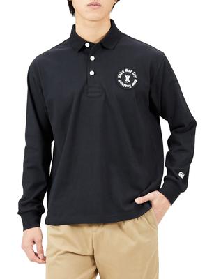 RUGGER POLO RA42540 Унисекс M Футболка L/S 19_Черный