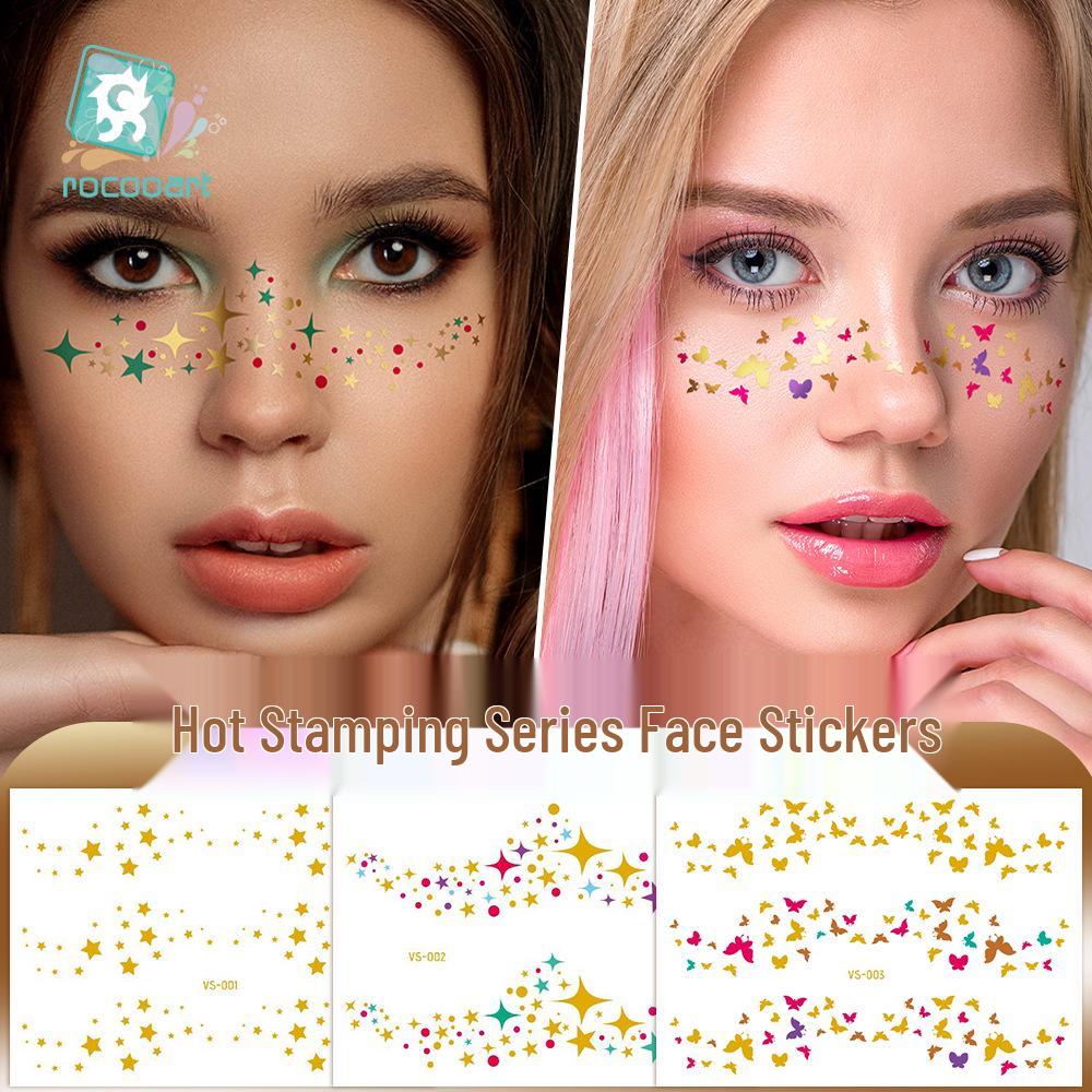 Waterproof Freckle Tattoo Stickers for European Music Festivals