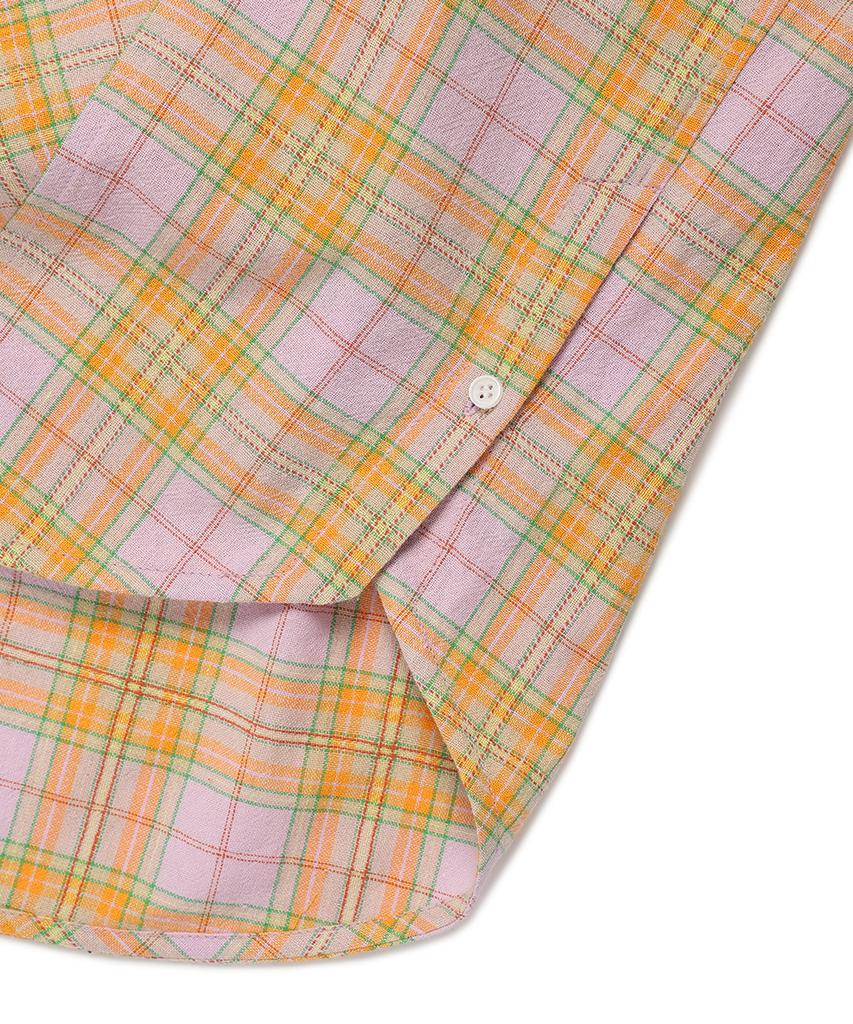 CAVISH Check Shirt Hoodie Purple(Cv2Esuw320A)