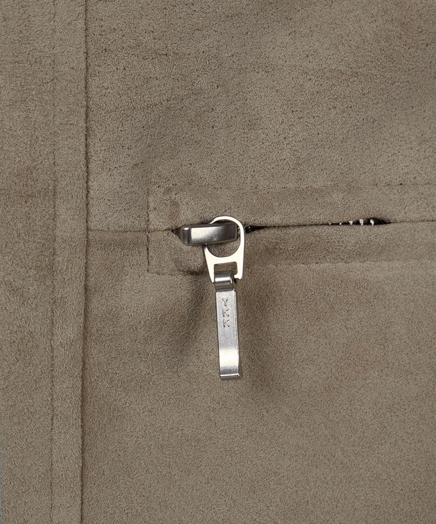 Obeodyupeulleeo Suede Mini Skirt_Ash Gray