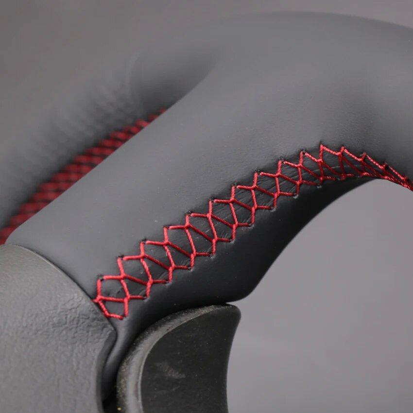 Черный противоскользящий чехол на руль из искусственной кожи для Chevrolet Silverado 1500 Avalanche Blazer K 1500 Chevy Van Tahoe 1999-2002