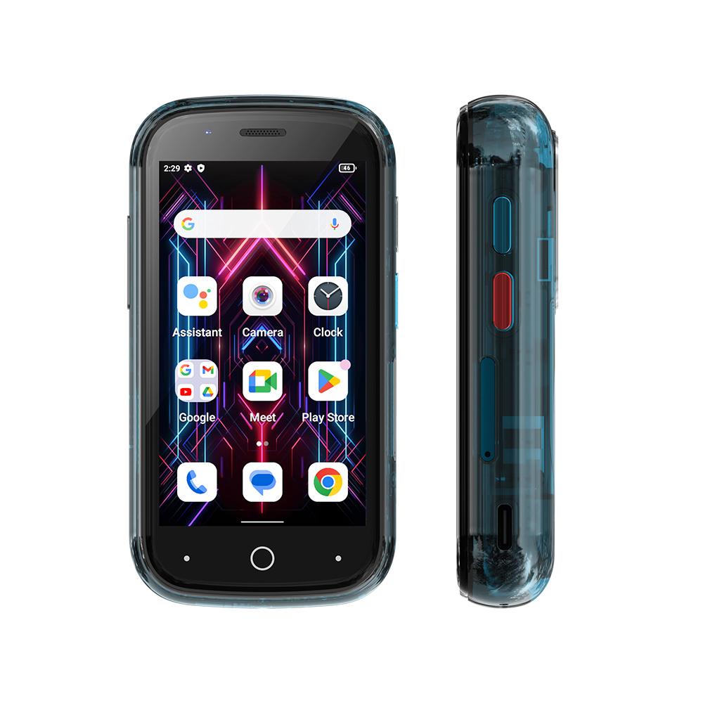 Unihertz Jelly Star Черно-синий Маленький экран 3,0 дюйма Смартфон 4G Android 13 8+256 ГБ