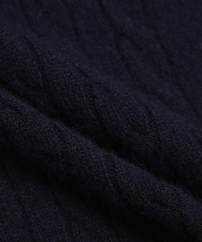 Brooks Brothers [Women'S] Wool Cable Dress (Navy) (Bbdzwb0002Qef)