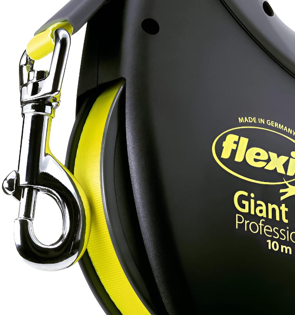 Гибкий поводок для собаки Flexi Giant Tape, Большой (До 50 кг), 8м, Аутентичный японский продукт