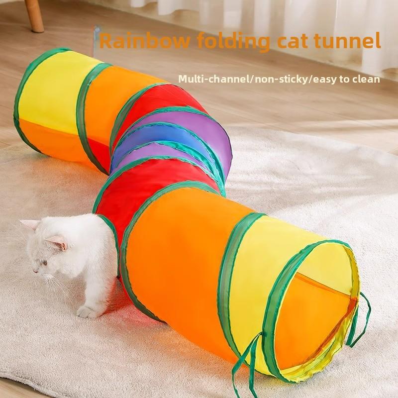 Игрушки для кошек, Кошачьи туннели, Саморазвлечение и скука, Копание в пещере, Радужный лабиринт, Предметы, требующие много энергии, Дразнилки для кошек