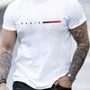 Summer Loose PARIS Creative Letter Print Casual Slim Fit Round Neck Short Sleeved T-shirt Top