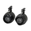2PCS LED Clogs Shoes Light High Brightness Warning Signal IPX5 Waterproof Metallic Painted for
