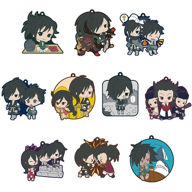 Hlj Pop Dororo Dororo Animemories Rubber Strap Collection  Random 1pc  [Hlj Exclusive]