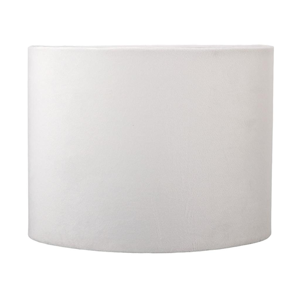 Oval Lamp Shade Cloth Lampshade E27 E14 Universal Use Modern Lamp Cover for Table Floor Lamp White