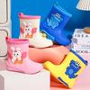 Cute Kids Rain Boots Waterproof Rubber Shoes for Boys and Girls Non-Slip Toddler Water Shoes