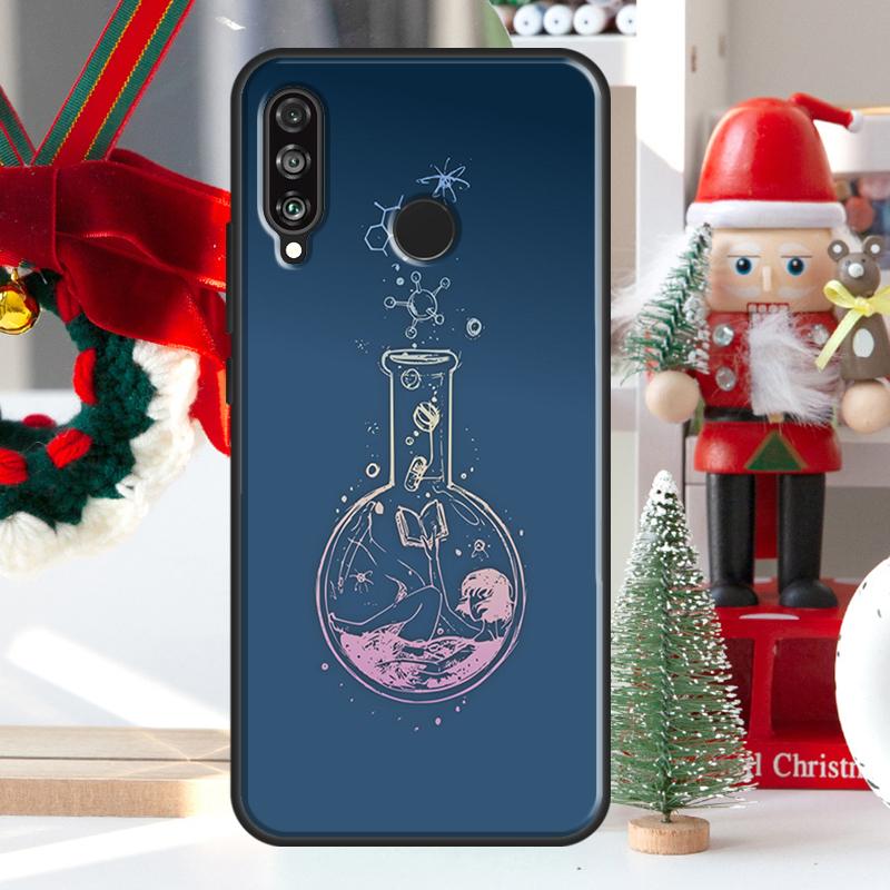 Биология и Химия Для Honor 50 Pro X7 X8 X9 Чехол Для Huawei P20 P30 P50 P40 Lite P Smart Z 2019 Nova 9 5T