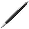 Lamy 2000 Черная 4-цветная шариковая ручка Мультицветная (Черный Синий Красный Зеленый) Механизм видимости Включает стержни M 21 Зеленый