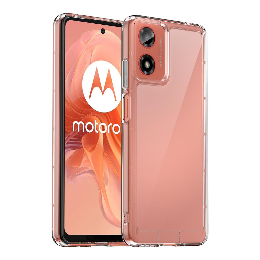 Transparent TPU Case for Motorola Moto G35 G55 G75 G85 5G G04S G04 G24 Power E14 Protective Cover Clear Fundas Coque Capa