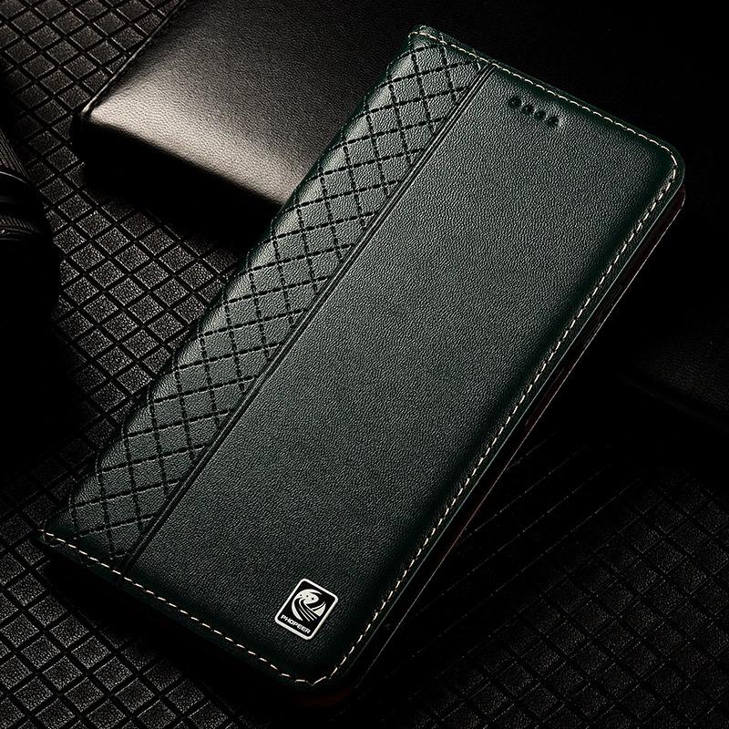 Nappa Genuine Leather Case for Tecno POVA 2 3 4 5 6 Pro Neo 2 3 Pro Phantom X2 Pro Magnetic Flip Cover Wallet Phone Cases