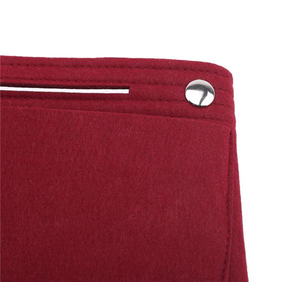 Фетровая вставка-органайзер подходит для сумок-тоут / сумок-ведер, подкладочная сумка, фетровая косметичка, высокое качество, однотонная, поддержка для путешествий, портативный органайзер для сумки-вставки