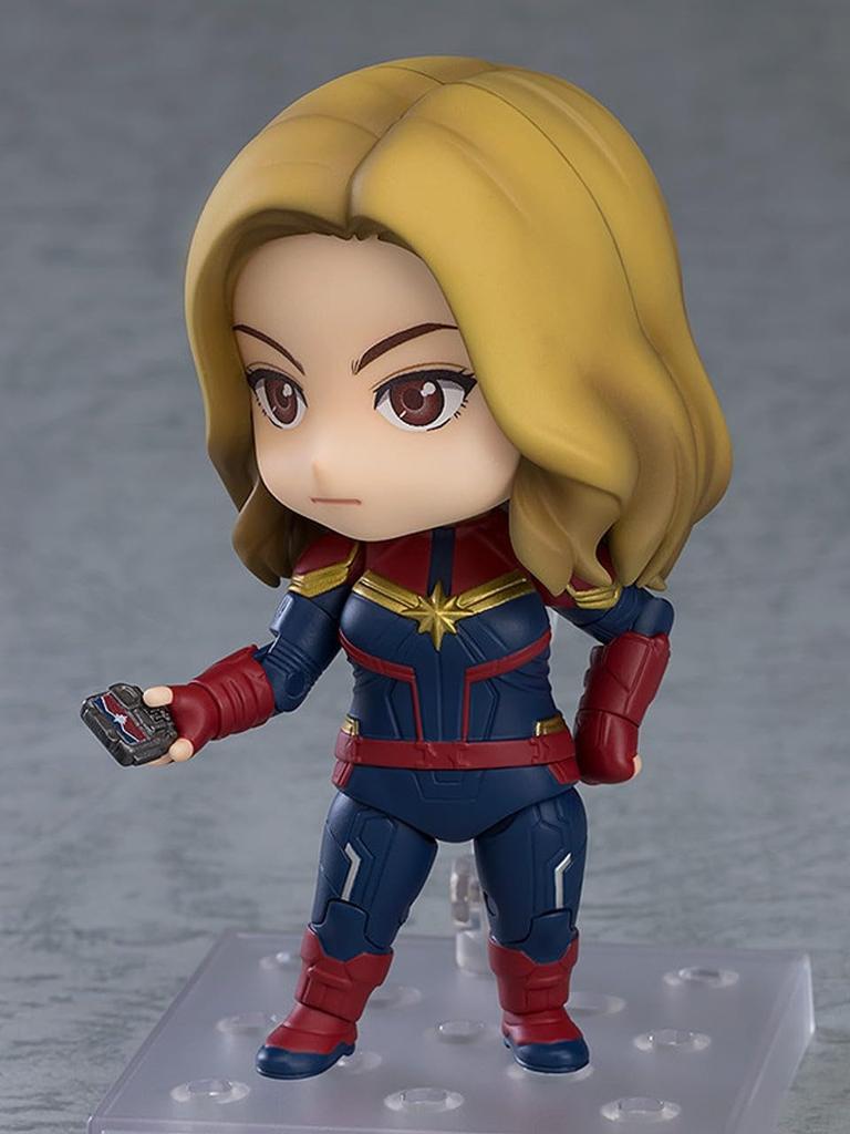 Nendoroid Captain Marvel Heroes Edition DX окрашенная подвижная фигурка Ver. Немасштабируемый АБС и ПВХ