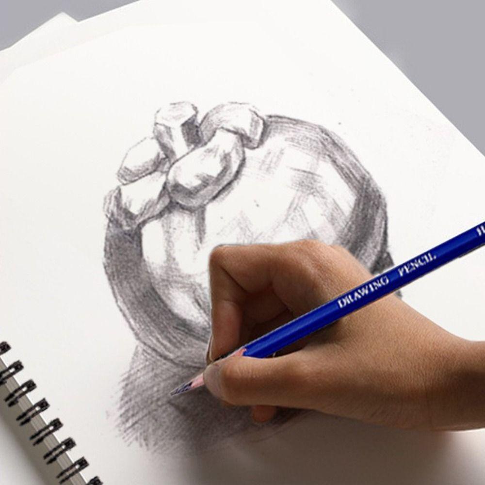 100 Sheets Spiral Bound Artist Sketchbook Perforated Pages Sketching Notebook Crayon Drawing