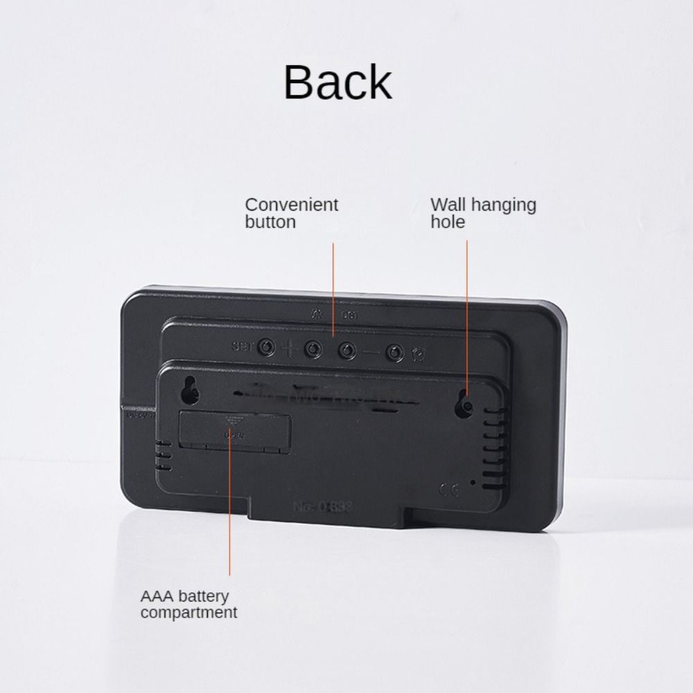 Многофункциональные электронные настенные часы Настенные настольные часы с дисплеем Новые цифровые светодиодные часы