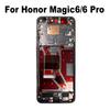 Для Huawei Honor Magic6 PRO Средняя рамка Передняя рамка Держатель ЖК-экрана Задняя панель Шасси Magic 6 Замена