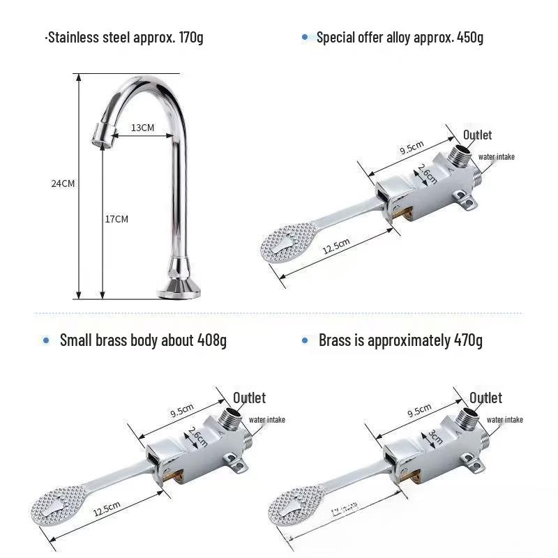 OEING Foot Pedal Faucet