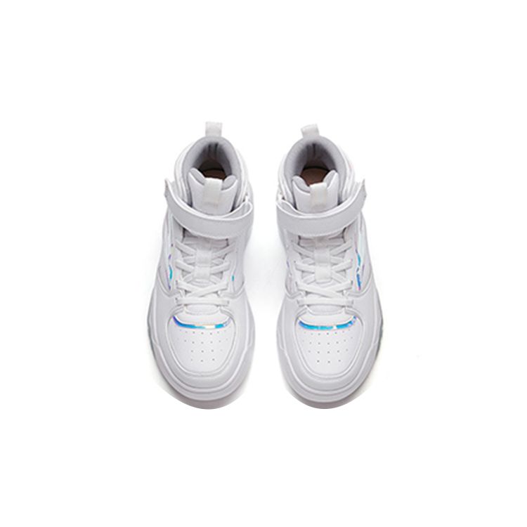 Anta Casual High-Top Kids Skate Shoes Kids Sneakers White A322138030-6