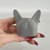 Настенный крючок Французский бульдог 3D Голова бульдога Крючок для одежды Декоративная ключница Настенный крючок для собаки для прихожей спальни