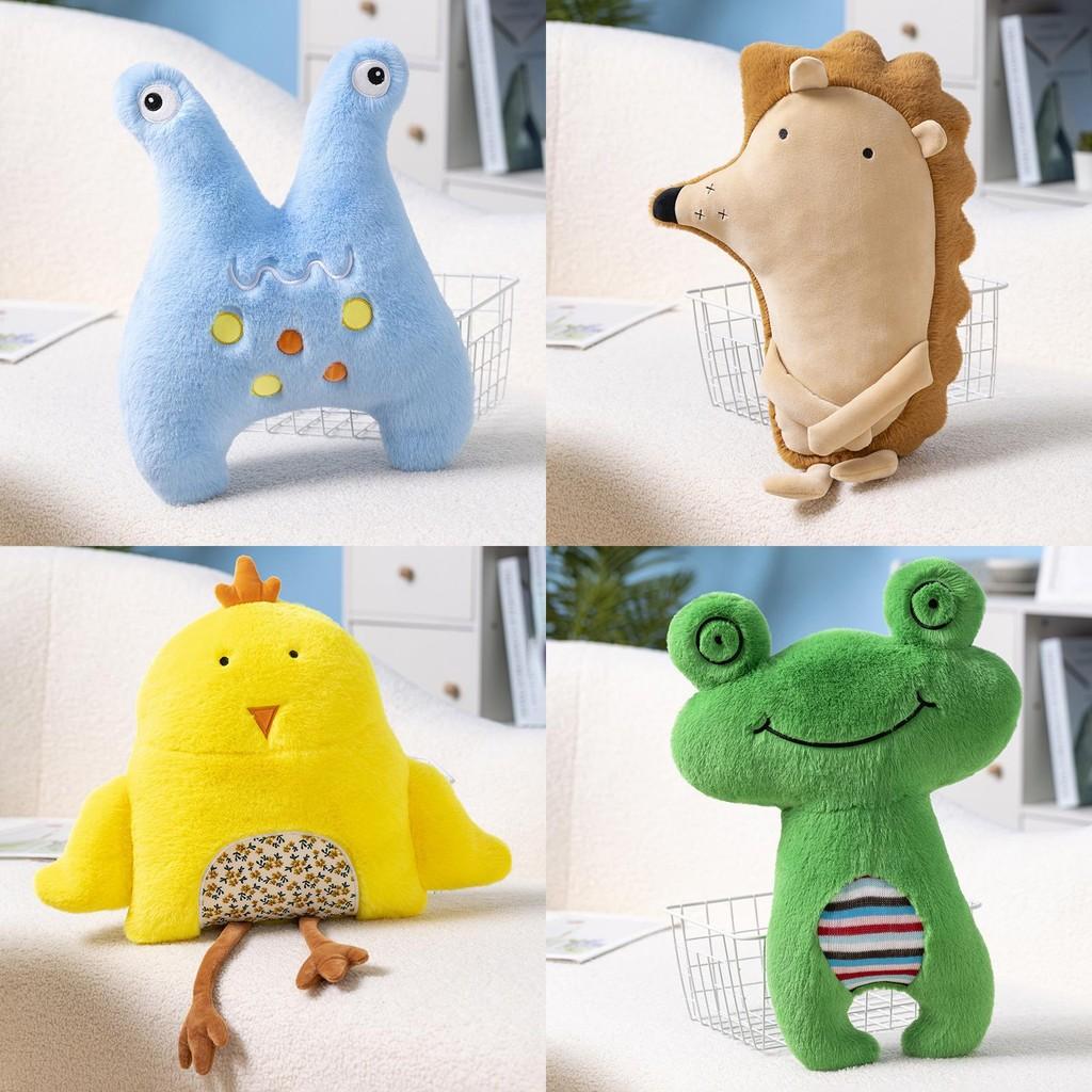 Улитка Курица Лягушка Зебра Еж Плюшевые Игрушки Мягкие Куклы Животные Подарок для Детей
