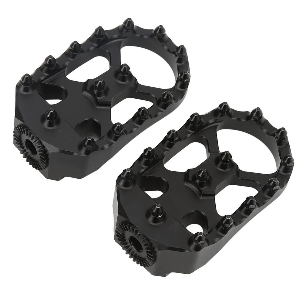 2 шт. передние подножки CNC алюминиевые анодированные противоскользящие сменные для R1200GS R1250GS LC черные