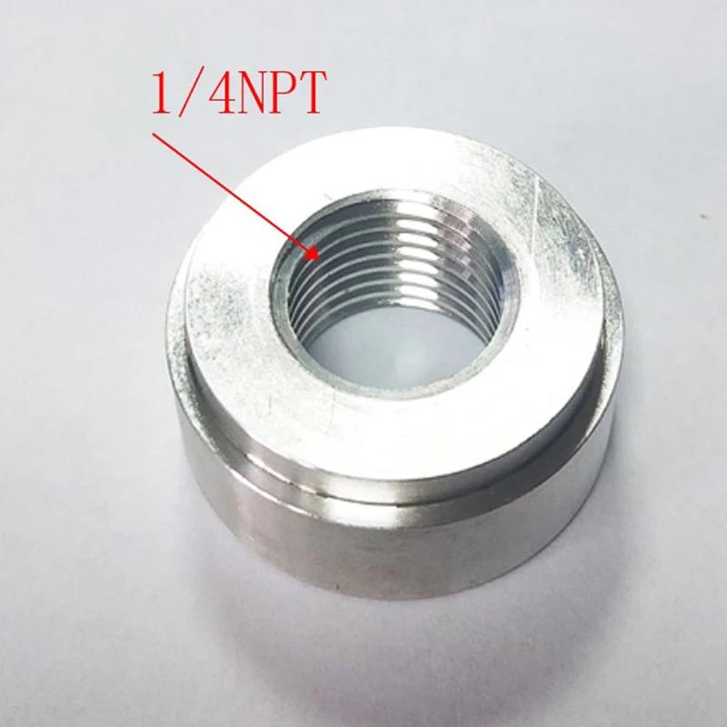 2PC 1/2 3/4 1/4 1/8 3/8 NPT M18X1.5 M16X1.5 M14X1.5Female Thread Weld On Bung Aluminum Female Weld on Fitting Bung Hose Adapter Fuel System Fittings7