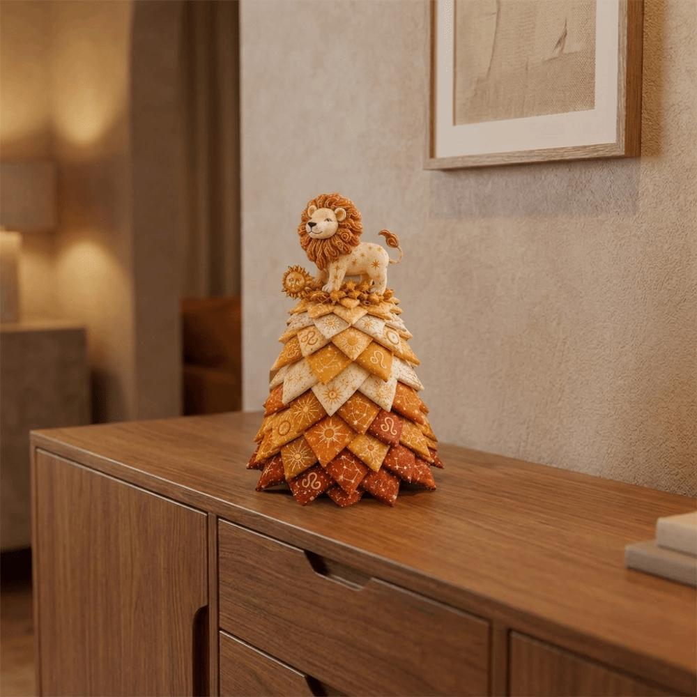 3D Christmas Tree 12 Constellations Sewing Craft Hand Sewing Zodiac Tree Zodiac Sign Decor