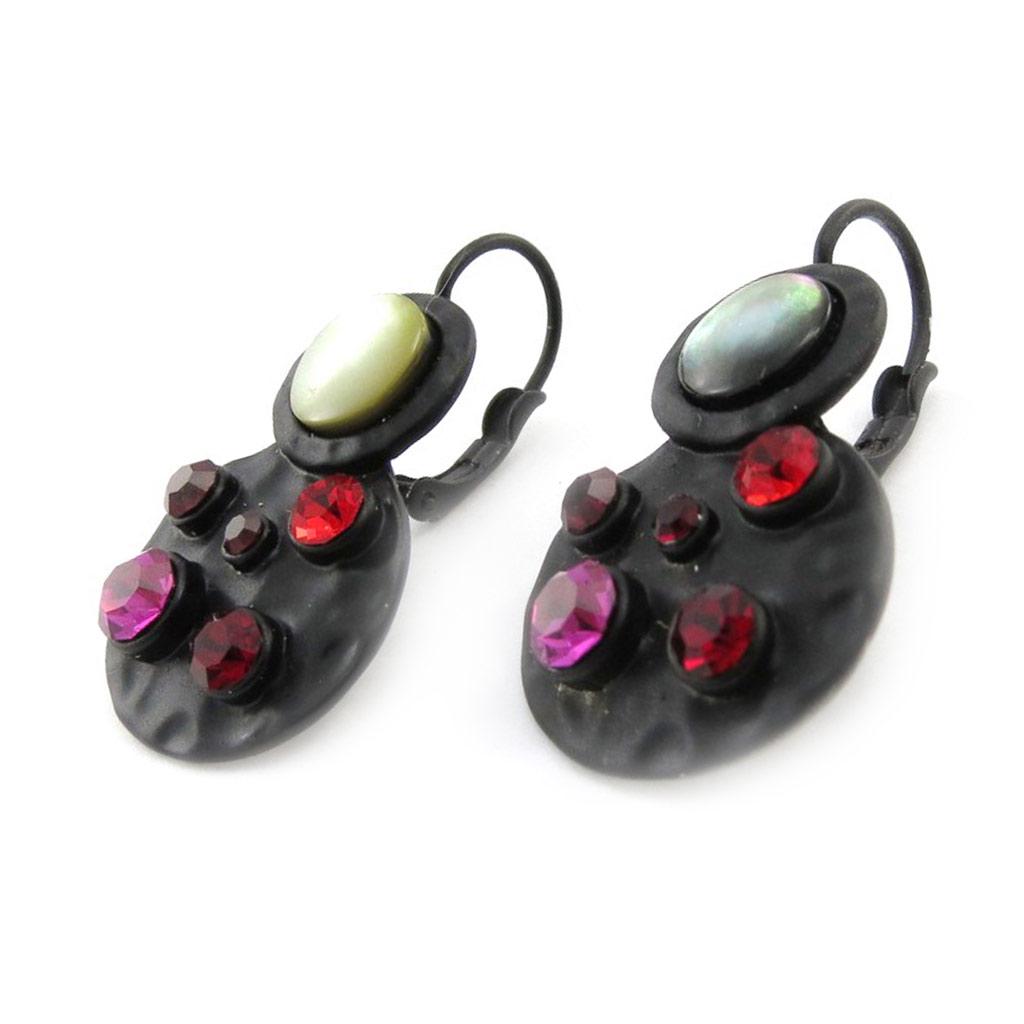 NOA [J0469] — Дизайнерские пижамы «Mélusine» красный черный