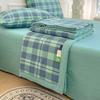 Uper Soft Plaid Summer Quilt - Lightweight and Breathable, Ultra-Soft Light Suitable for Bedroom, Guest Room, and Sofa