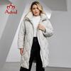 Women's Winter Jacket 2023 Plus Size Women Parka Warm Thick Bio Down Jackets Windproof Long Hooded Quilted Coat Female