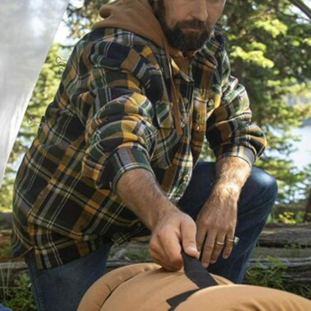 США повседневная мужская зимняя рубашка на меховой подкладке дровосек фланелевая рабочая куртка теплая толстая