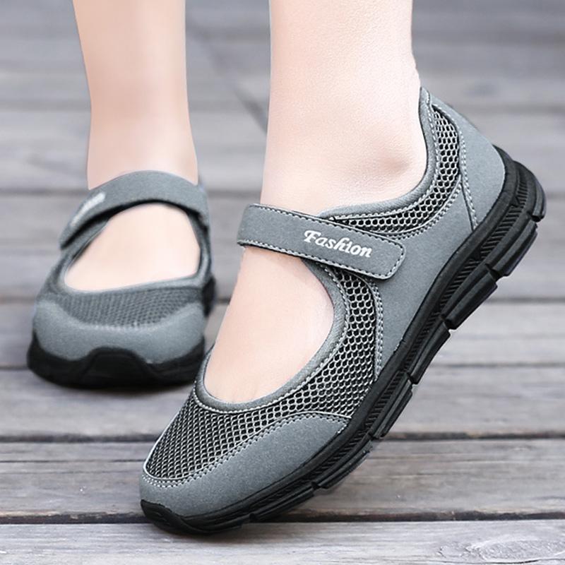 Fashion Flat Shoes For Women Light Breathable Autumn Summer Footwear Comfortable Flats Women Moccasins Zapatos Mujeres Mary Jane Shoes