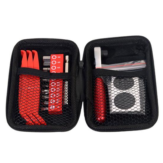 1 Набор инструментов для ремонта велосипеда с магнитной трещоткой, битами, рукояткой, удлинителем, бортировкой, заплатами, инструменты для обслуживания горного, дорожного велосипеда