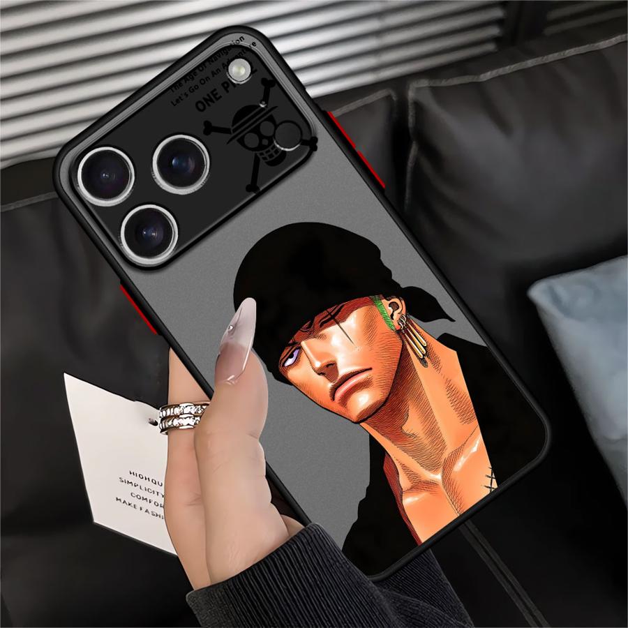 Чехол для iPhone 17 Pro Max 14 11 12 13 Mini XS XR 15 Air 16 Plus 7 8 SE Funda Задняя крышка телефона One Piece Zoro Крутой