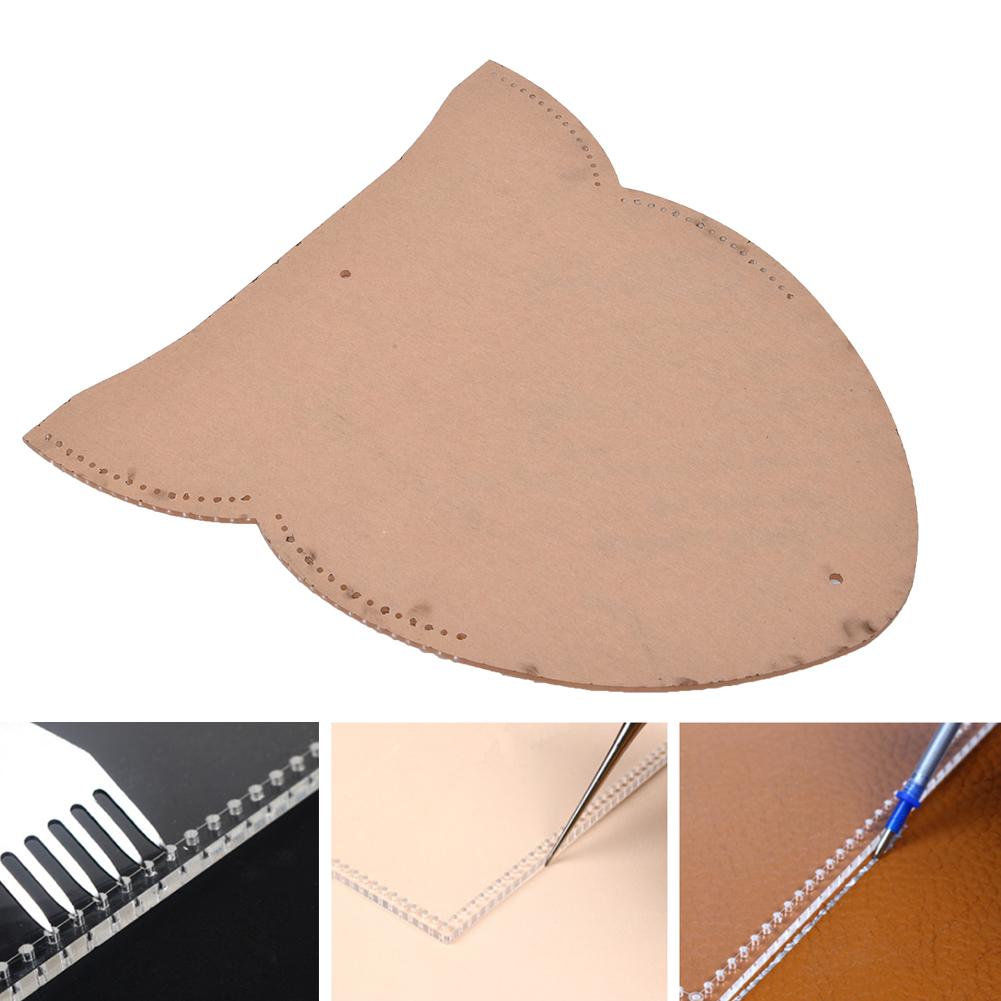 Glasses Case Acrylic Template Glasses Bag Stencil Template DIY Leather Mould