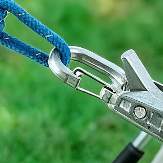 1/4Pcs Rope Tensioner with Roller Cord Heavy Duty Metal Outdoor Backpacking Hiking Boating Camping Guyline Rope Adjuster Tightener