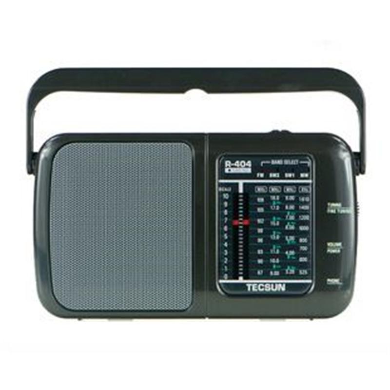 Высокочувствительный FM/AM коротковолновый радиоприемник Tecsun R-404P для пожилых людей