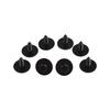 50pcs Auto Fastener Clips Screw Bolt Retainer Fender Liner Under Cover Screw Push Pin For BMW 07147129160 Car Accessories