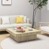 Coffee Table, Sonoma Oak, 90x90x28 Cm, Wood-based Material