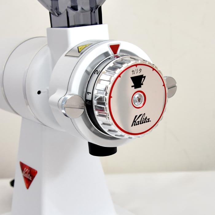 Color Nice Cut G Electric Coffee Mill Coffee Grinder Kalita Cut Mill [Limited White]