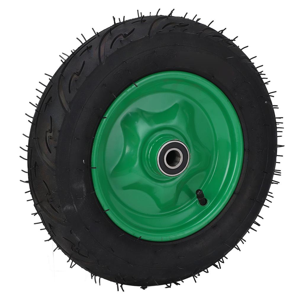 Колесо для ручной тележки 14 дюймов 550 фунтов несущая резина противоскользящее садовая тележка сменное колесо