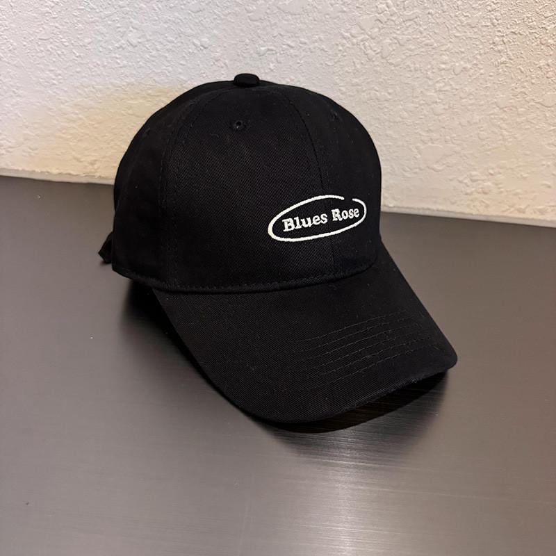 Embroidery Letter Simple Pattern Neutral Casual Baseball Cap For Daily Use