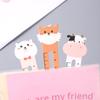Cute Animal Bookmarks Paper Ruler for Kids Birthday Party Favor Classroom Prize Back To School Stationery Children Gift