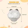 Cat Muzzle Nail Trimming Cat Restraint Transparent Cat Space Head Cover Helmet