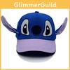 Cartoon Baseball Kids Cap With 3d Ears Sun Protection For Casual Wear